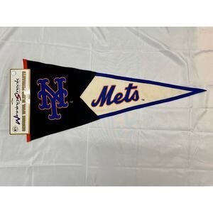 New Vintage Winning Streak New York Mets Genuine Wool Blend Pennant